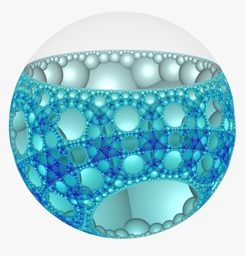 Hyperbolic Honeycomb 8 3 5 Poincare - Sphere, HD Png Download, Free Download