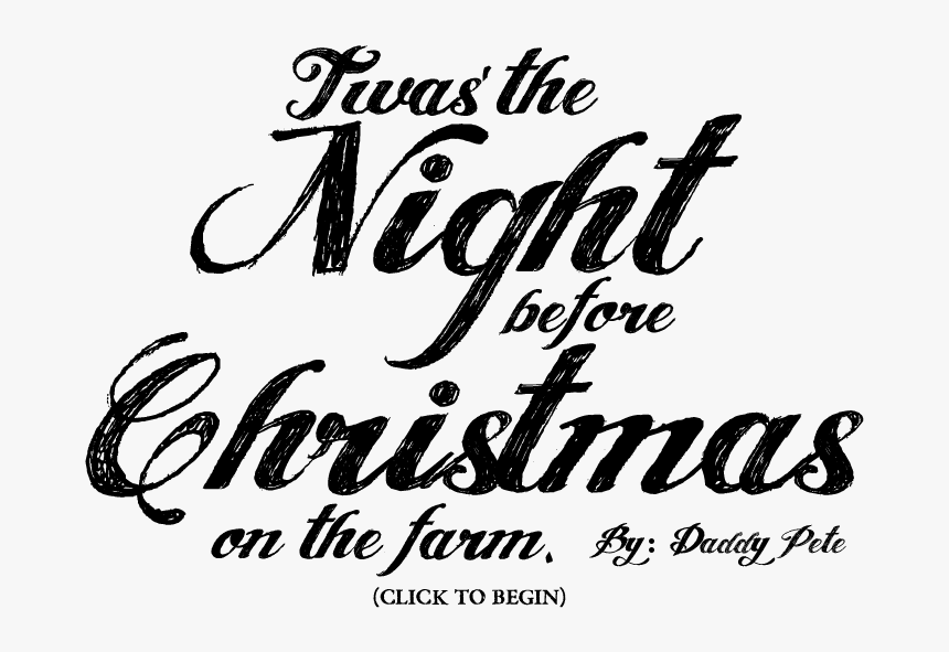 Christmas Text - Calligraphy, HD Png Download, Free Download