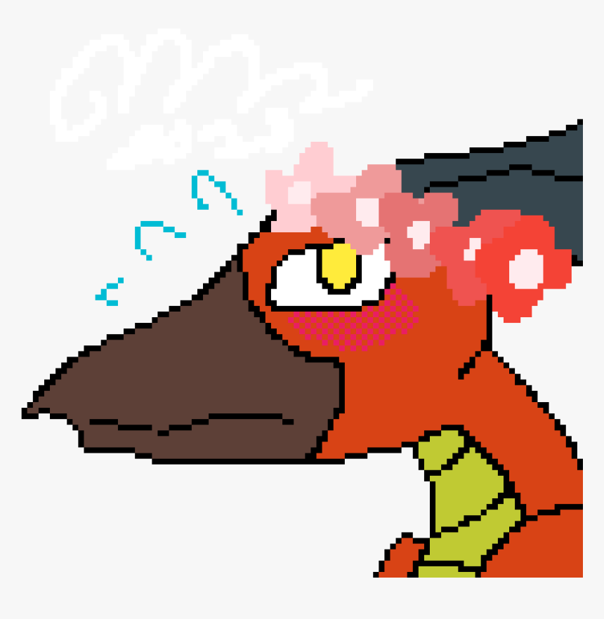 Flower Crown Rodan - Cartoon, HD Png Download, Free Download