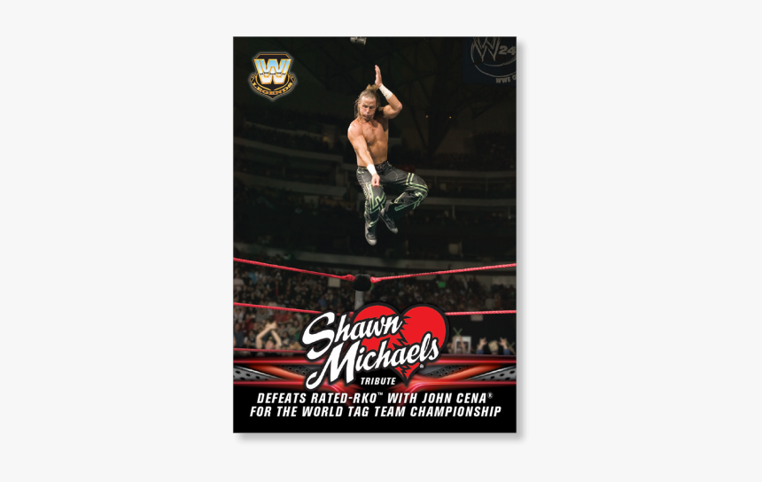 2018 Topps Wwe Heritage Defeats Rated Rko With John - Shawn Michaels, HD Png Download, Free Download