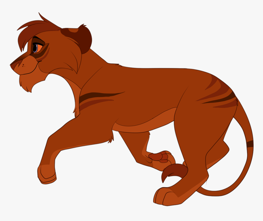 Lioness Adopt - Cartoon, HD Png Download, Free Download