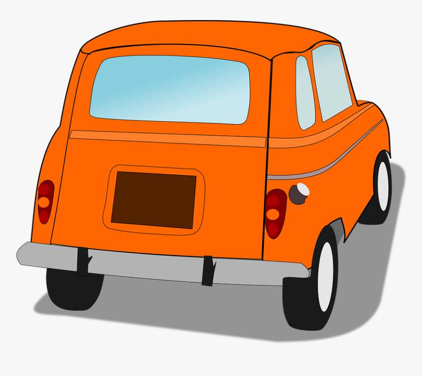 Back Of Car Clipart, HD Png Download, Free Download