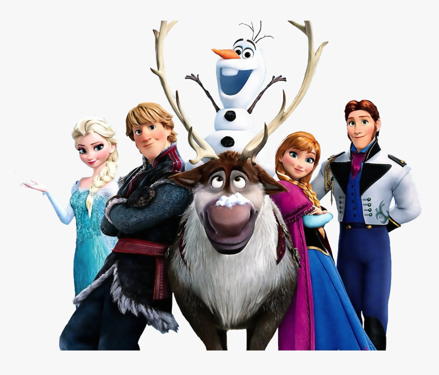 Frozen Clipart Fiesta English - Frozen Characters Png, Transparent Png, Free Download