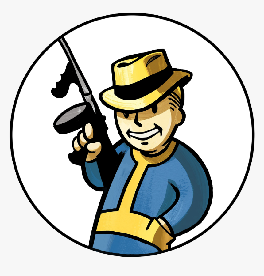 Gangster Vault Boy Png, Transparent Png, Free Download