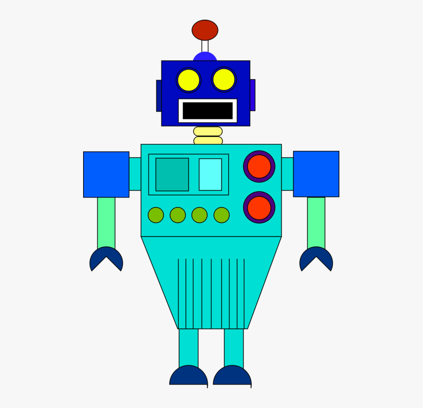 Electric Blue,robot,machine, HD Png Download, Free Download