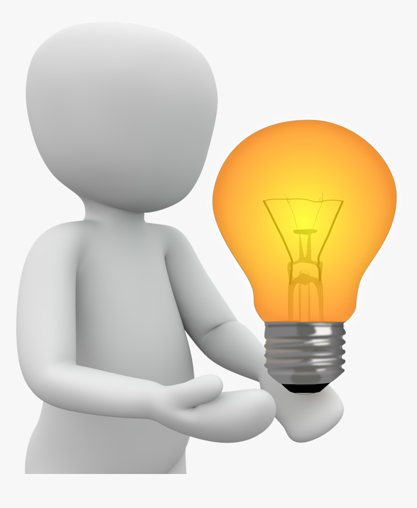 Transparent Light Bulb Idea Clipart - Take Home Message Png, Png Download, Free Download