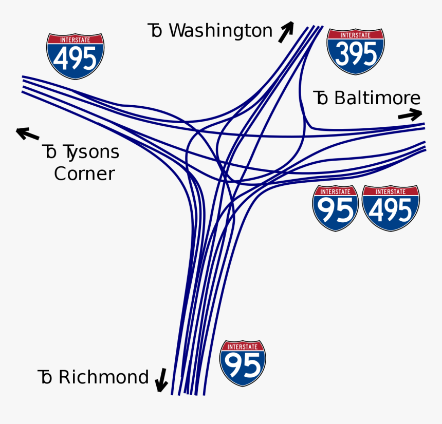 Springfield Interchange, HD Png Download, Free Download