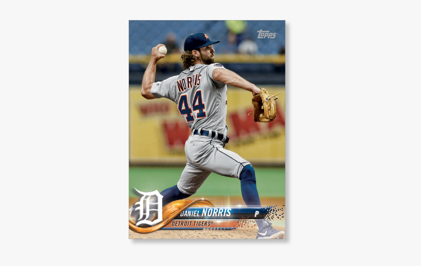 2018 Topps Series 1 Baseball Daniel Norris Base Poster - Baseball Player, HD Png Download, Free Download