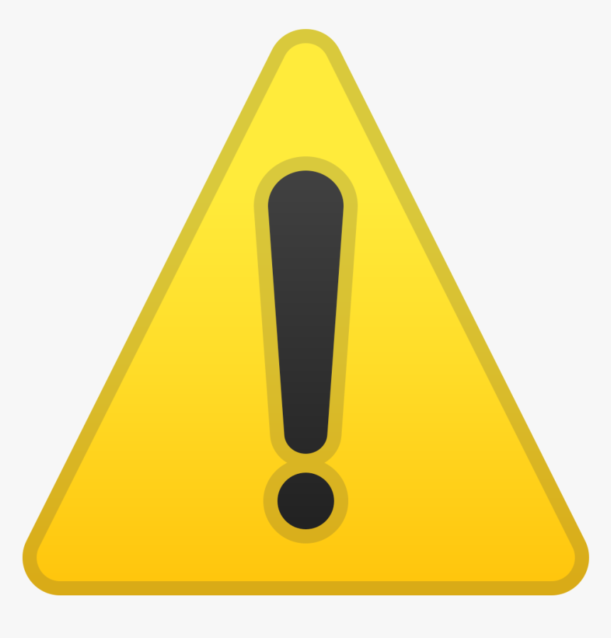 Warning Icon - Warning Emoji, HD Png Download, Free Download