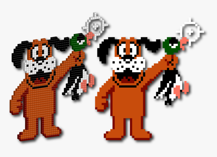 Thumb Image - Duck Hunt Dog Perler, HD Png Download, Free Download