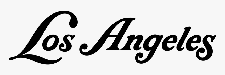 Los Angeles Png - Calligraphy, Transparent Png, Free Download