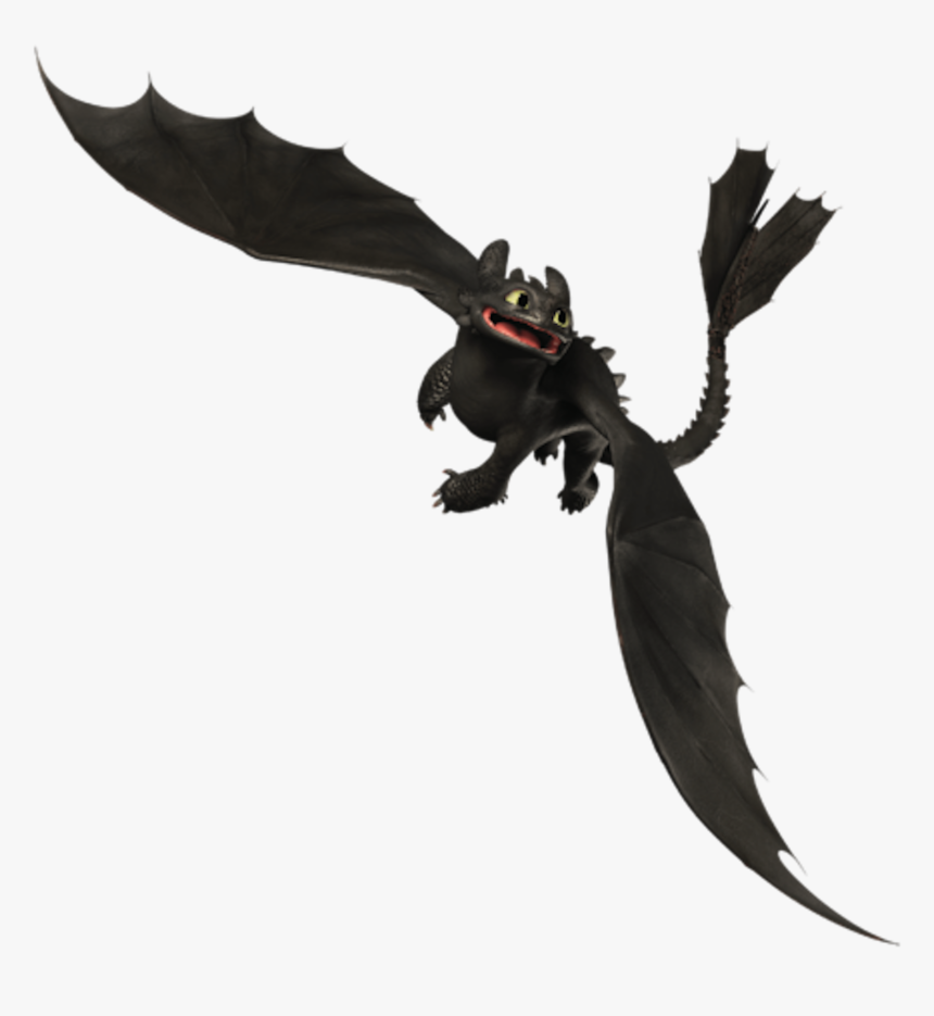 Night Fury Png - Train Your Dragon Toothless, Transparent Png, Free Download