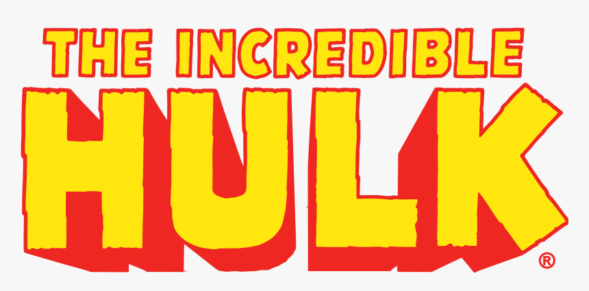 Incredible Hulk Comic Logo, HD Png Download, Free Download