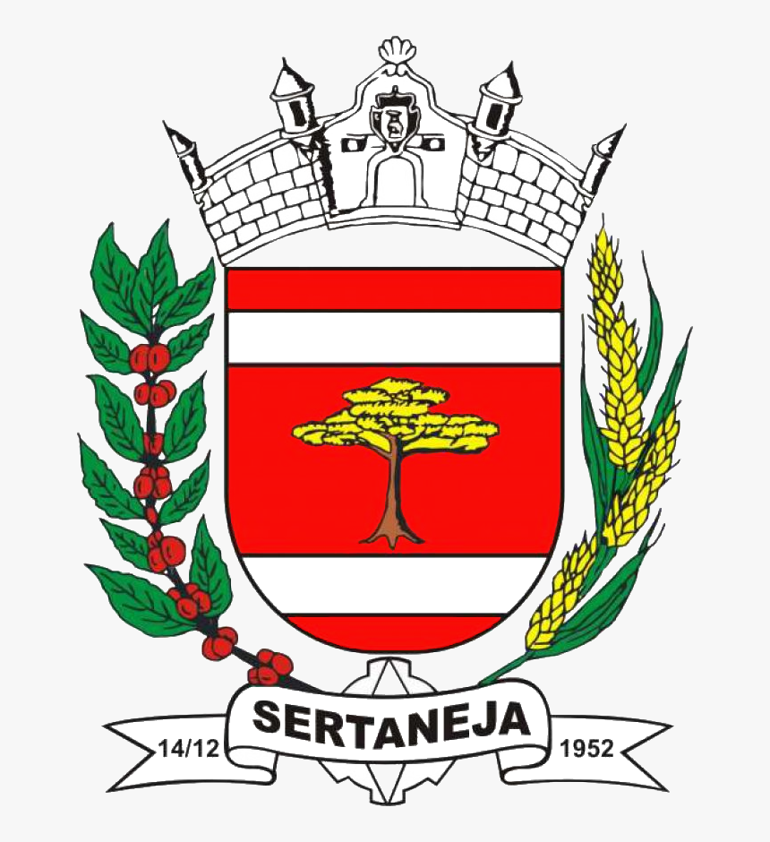 Coat Of Arms Of Sertaneja - Prefeitura Municipal De Sertaneja, HD Png Download, Free Download