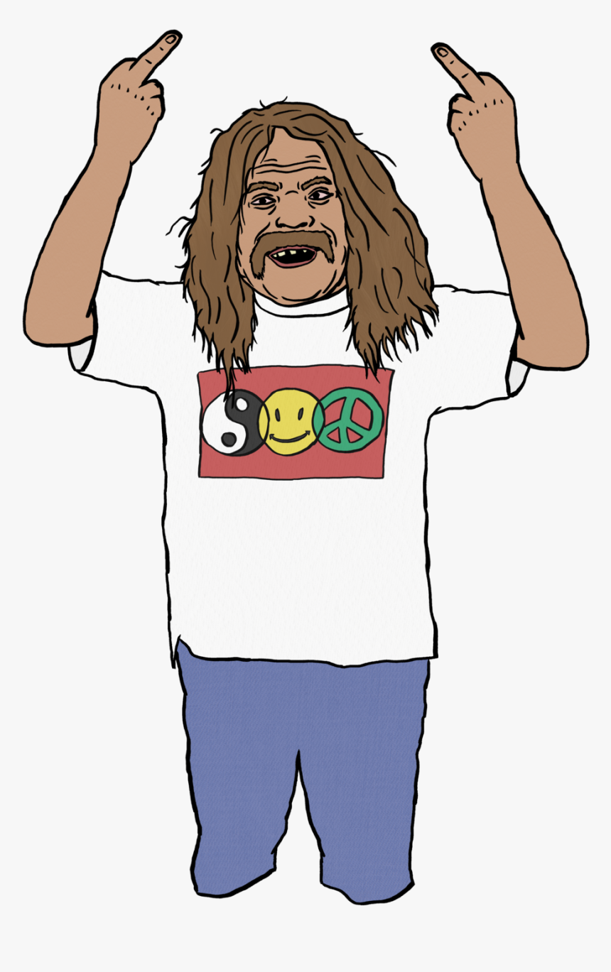 Hippie No Horns Ok, HD Png Download, Free Download