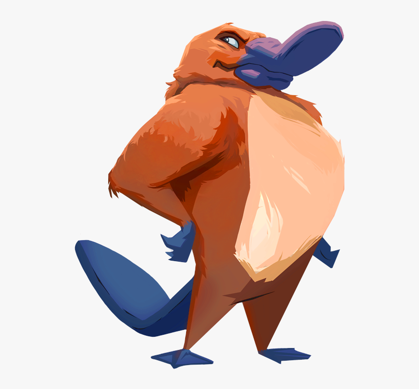 Platypusbig - Platypus Mascot, HD Png Download, Free Download