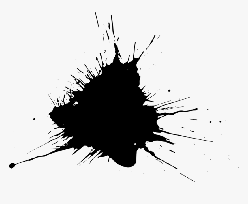 Ink Splat Transparent Background, HD Png Download, Free Download