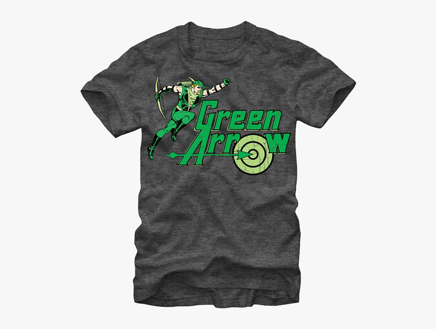 Green Arrow Bullseye T-shirt - T-shirt, HD Png Download, Free Download