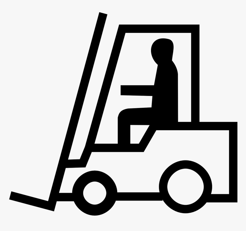 Clip Art Forklift, HD Png Download, Free Download