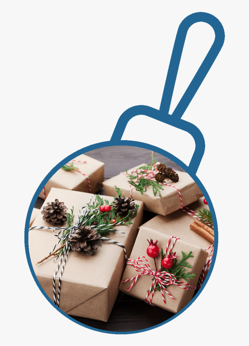 Gift Wrap - Zero Waste Present Wrap Ideas, HD Png Download, Free Download