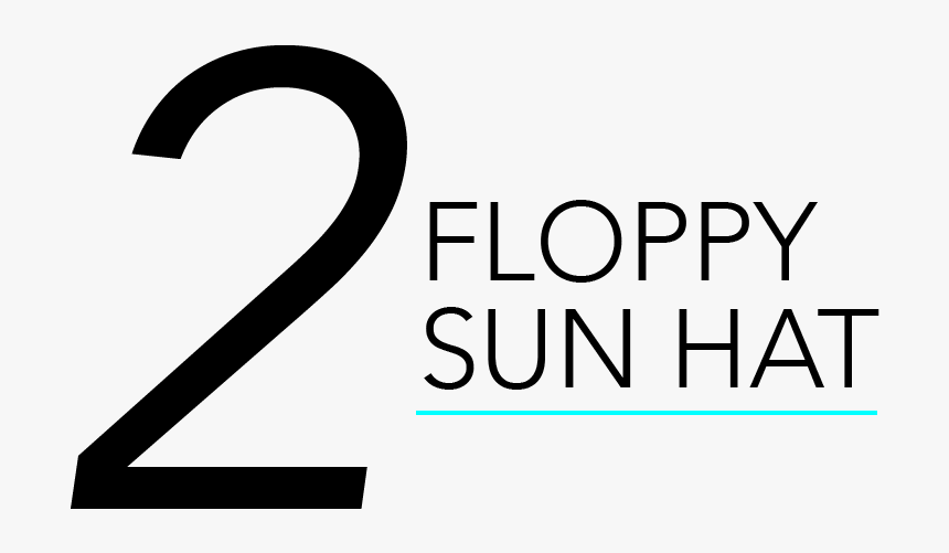 2 Floppy Sun Hat Text - Nyfors, HD Png Download, Free Download