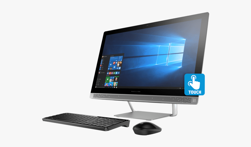 Computer - Hp Pavilion I5 All In One, HD Png Download, Free Download