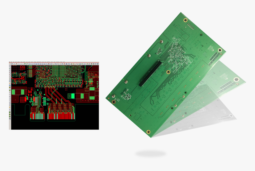 California Pcb Layout Design Printed Circuit Board, HD Png Download, Free Download