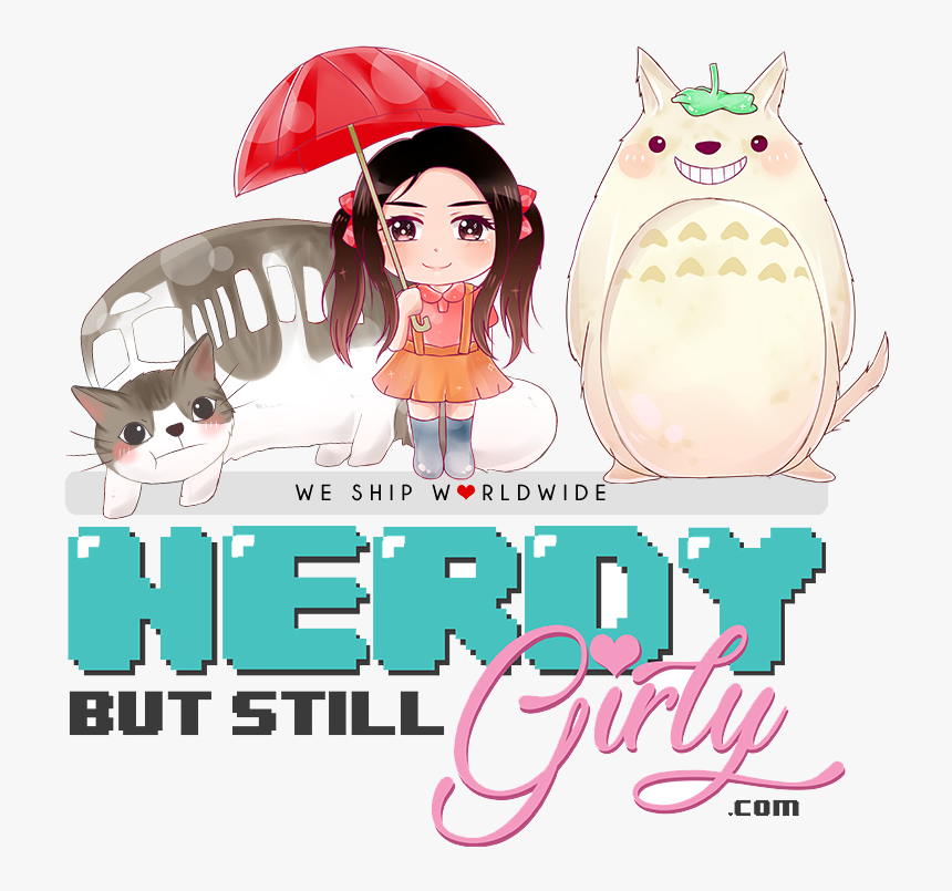 Nerdy But Still Girly - Cartoon, HD Png Download, Free Download