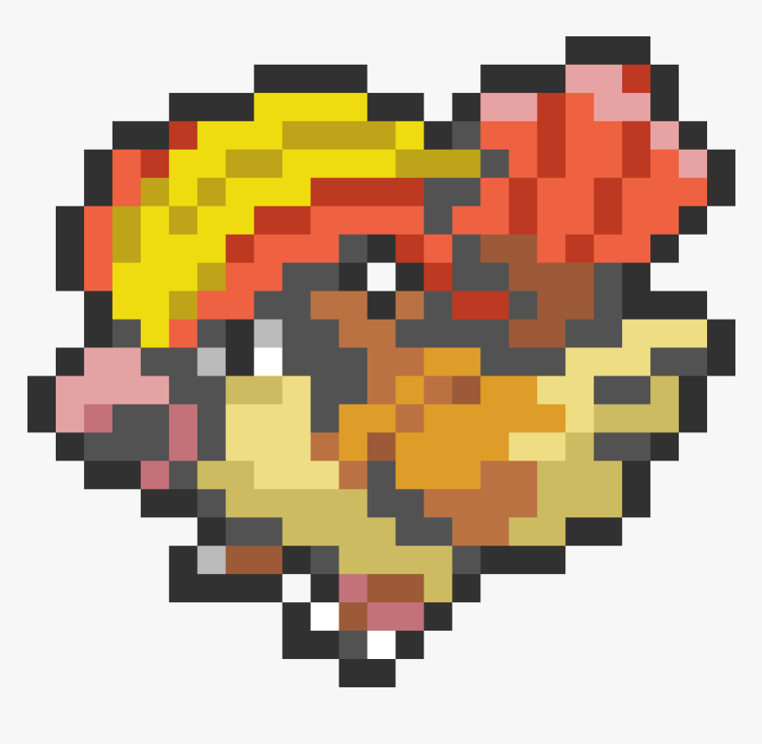 Pokemon Pixel Art Pidgeot, HD Png Download, Free Download
