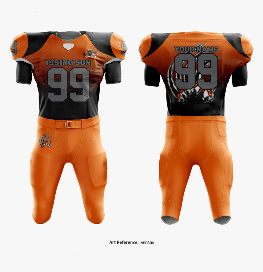 Rising Sun Little League Football Uniform - Diving Equipment, HD Png Download, Free Download