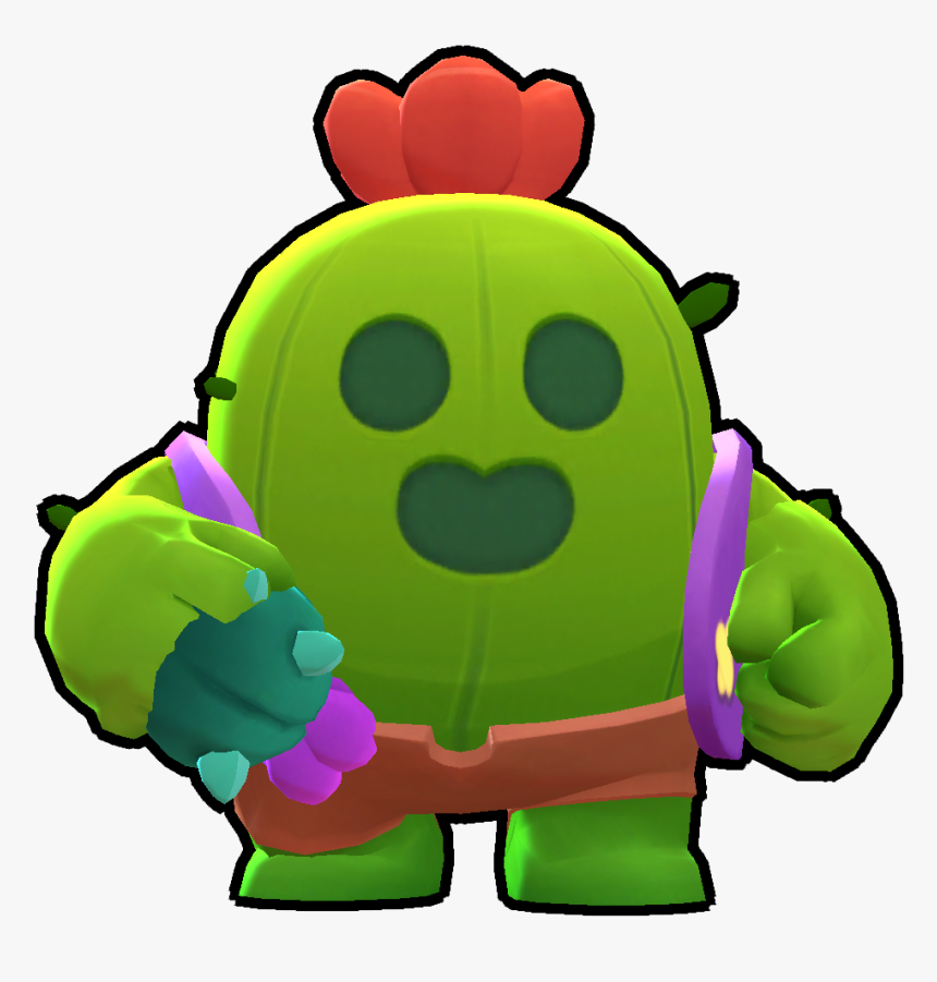 Spike Png Brawl Stars Png Download Spike From Brawl Stars Transparent Png Kindpng - brawl stars poco 3d