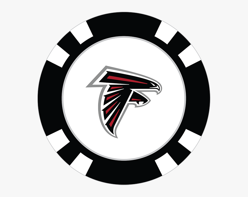 Atlanta Falcons Poker Chip Ball Marker - Dallas Stars Poker Chip, HD Png Download, Free Download