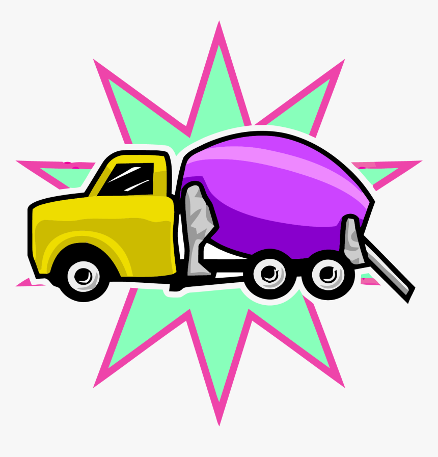 Cement Truck Star Clipart Png - Clip Art Floor Hockey, Transparent Png, Free Download