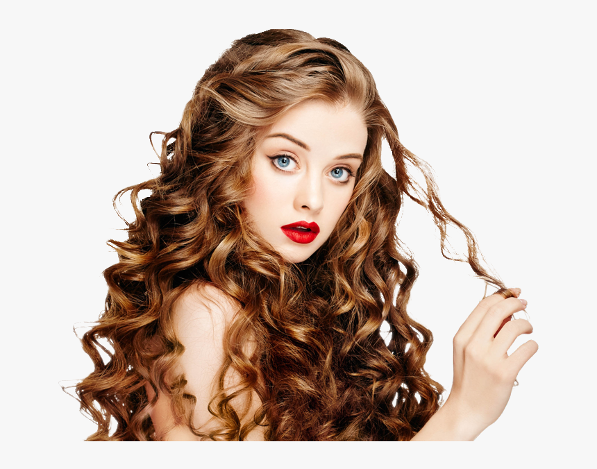 Curly Hair With Color, HD Png Download, Free Download