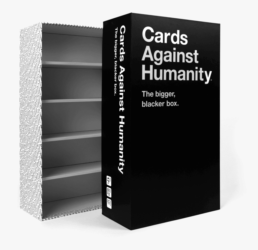 Cards Against Humanity The Bigger, Blacker Box - Shelf, HD Png Download, Free Download