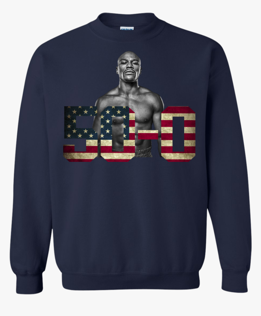 Floyd Mayweather 50 0 Undefeated T Shirt, Hoodie, Tank - Mustang Ugly Christmas Sweater, HD Png Download, Free Download