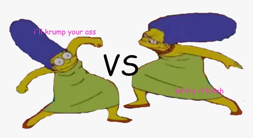 The Most Legendary Battle - Transparent Marge Simpson Krump, HD Png Download, Free Download