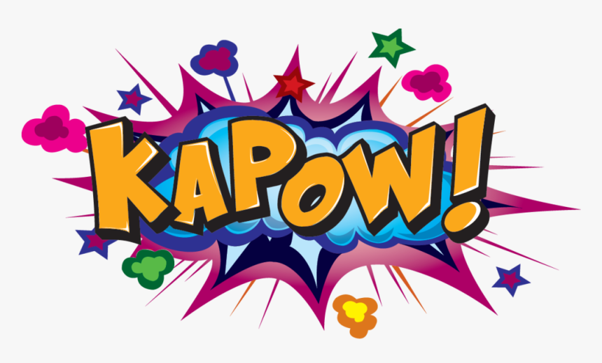 Kapow Logo - Chain Reaction, HD Png Download, Free Download