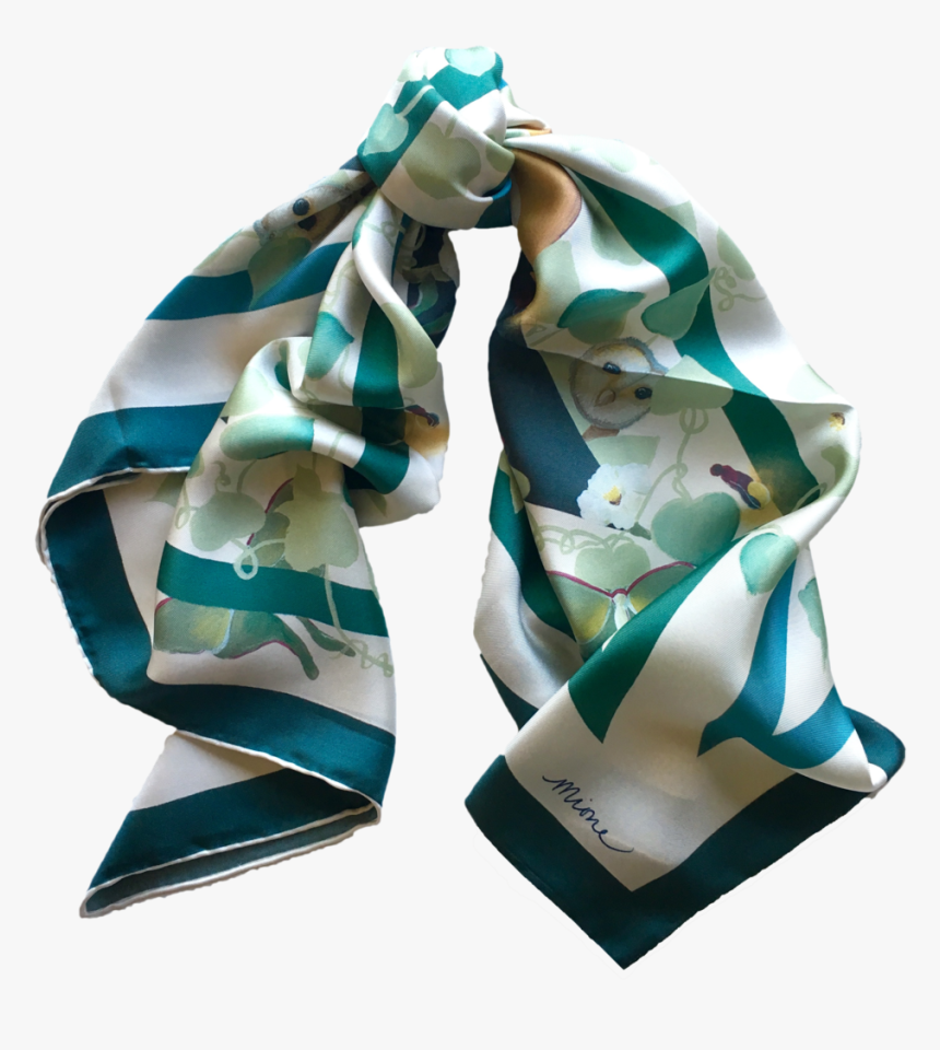 Into The Dark And Wonderful Unknown Silk Scarf, HD Png Download, Free Download