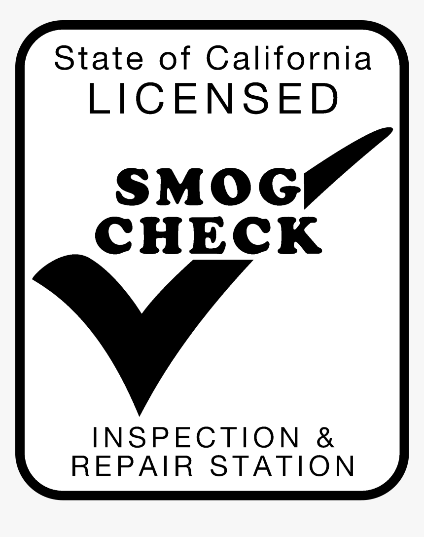 Smog Check Logo Black And White - Smog Check, HD Png Download, Free Download