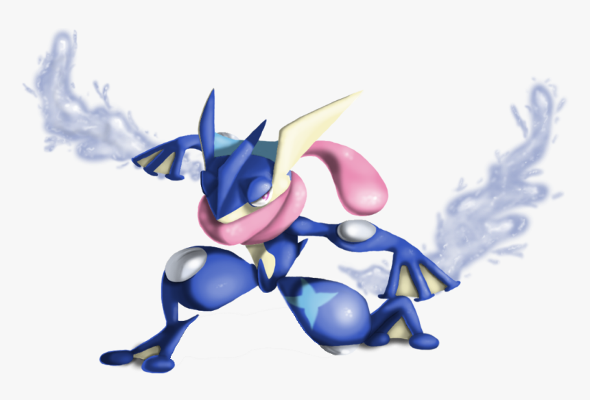 Nintendo Fanon Wiki - Greninja Smash Render, HD Png Download, Free Download