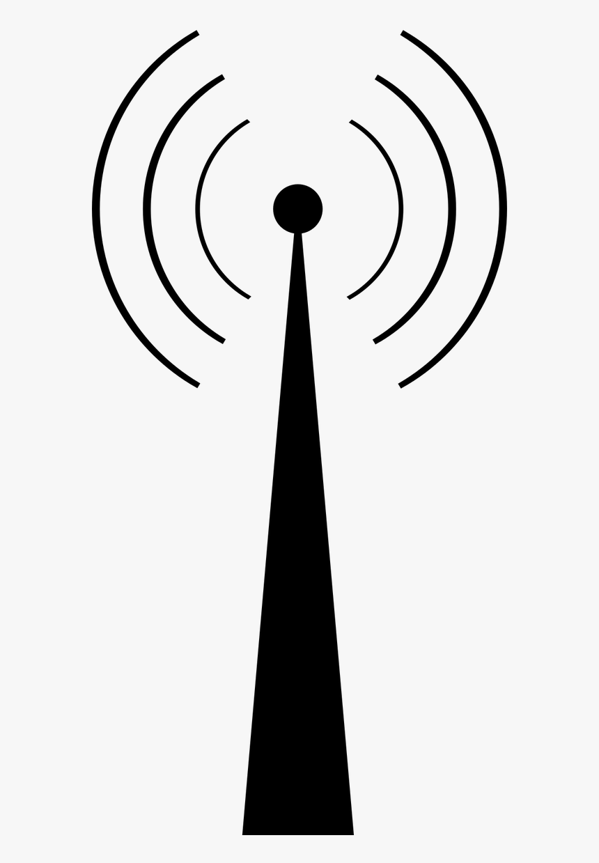 Radio Tower Vector Png, Transparent Png, Free Download