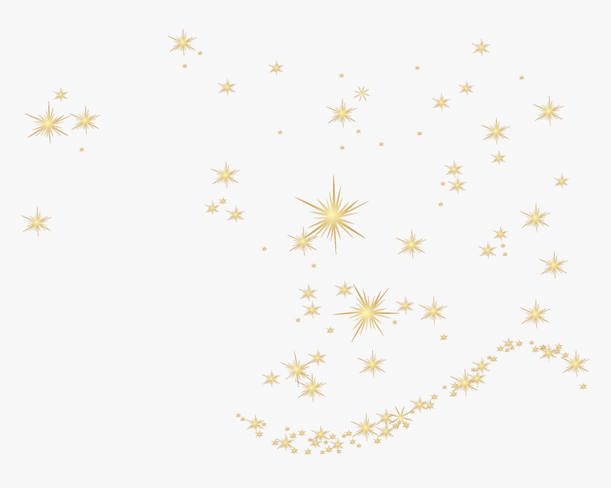 Christmas Gold Stars Png, Transparent Png, Free Download