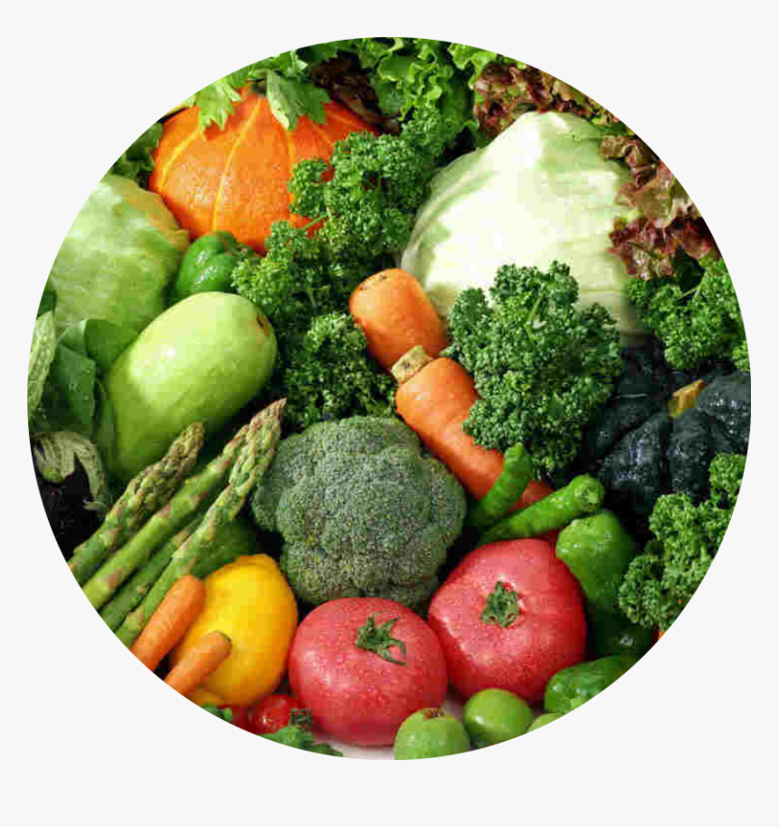 Veggies Png Download - Vegetable Circle Picture Png, Transparent Png, Free Download