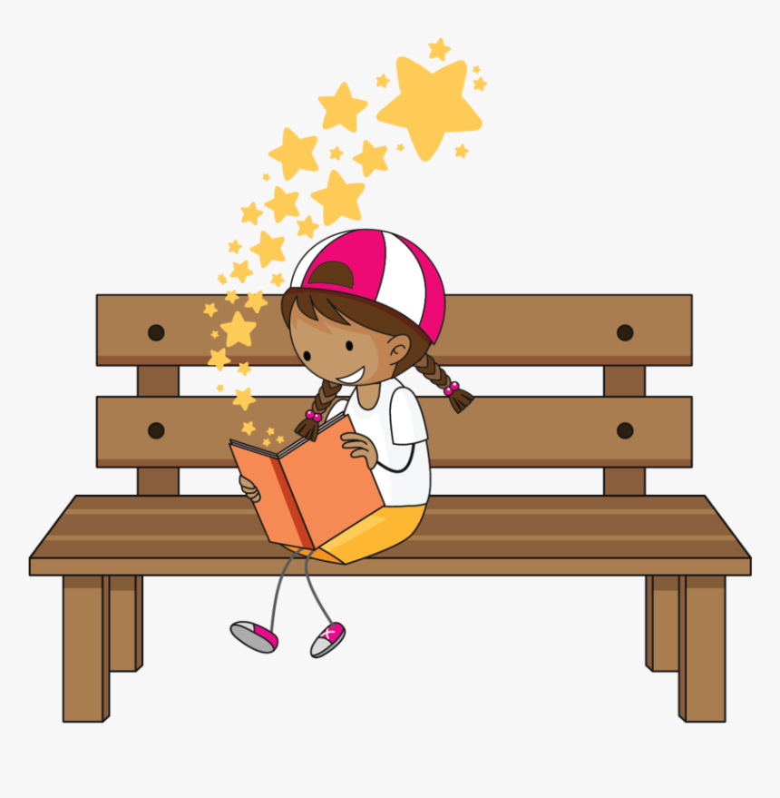 Girl-08 - Figura Leyendo Un Libro, HD Png Download, Free Download