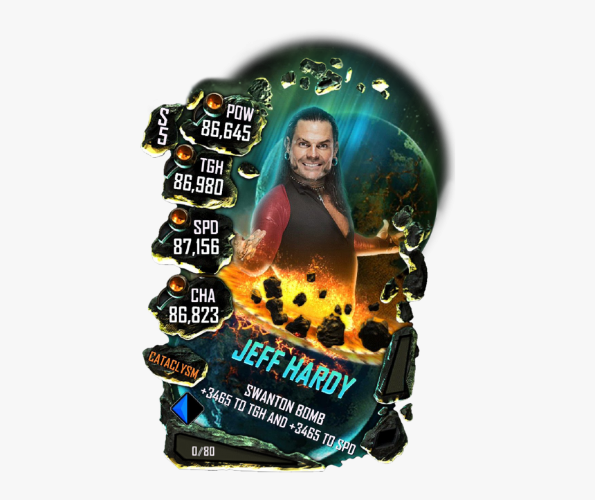 Cataclysm Cards Wwe Supercard, HD Png Download, Free Download