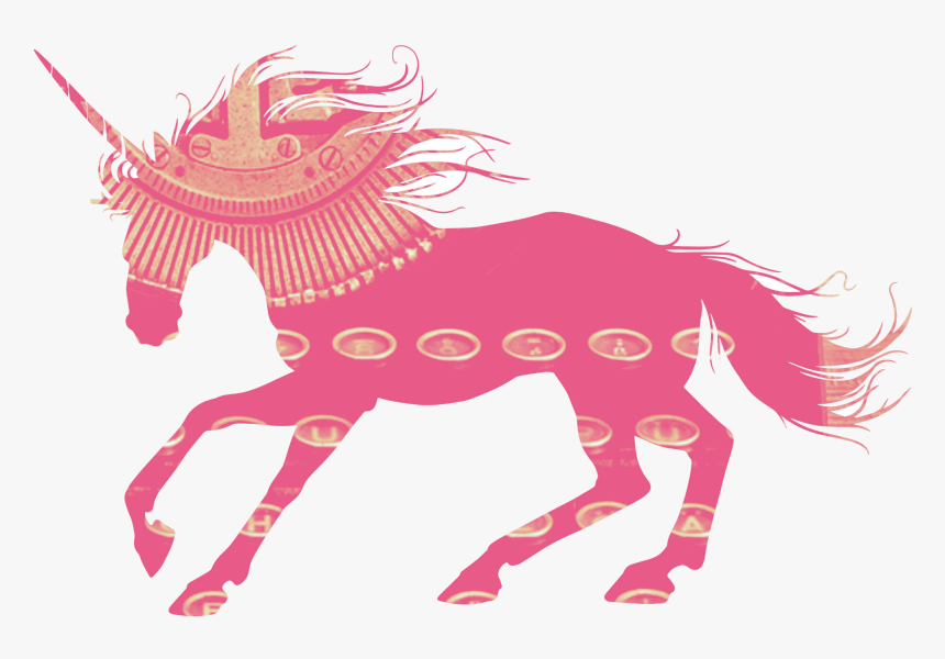 75 - Pink Unicorns, HD Png Download, Free Download