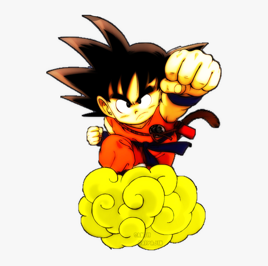 Thumb Image - Goku En La Nube Voladora, HD Png Download, Free Download