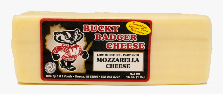 Bucky Badger Mozzarella Cheese - Cheddar Jack, HD Png Download, Free Download