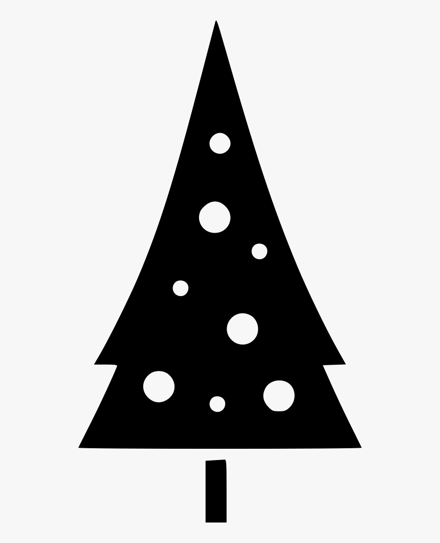 Tree In Snow - Polka Dot, HD Png Download, Free Download